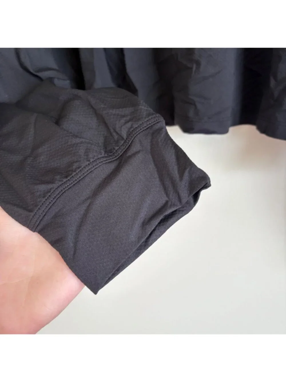 Lululemon Athletic Abrasion Resistant Training LS Shirt Black NWT Size 12